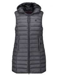 ANAPURNA Kamizelka pikowana "Vakitalana Long" w kolorze szarym rozmiar: XXL. Szare kamizelki damskie ANAPURNA, xxl. Za 126.99 zł.