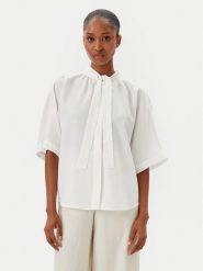 Marc O'Polo Bluzka 503 0840 41013 Biały Relaxed Fit. Białe bluzki damskie Marc O´Polo, bez wzorów, z lyocellu, bez ramiączek. Za 239.99 zł.