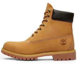 Buty Timberland Model Premium 6. Brązowe buty trekkingowe męskie Timberland, z materiału, bez zapięcia, trekkingowe, primaloft. Za 994.99 zł.