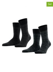 ESPRIT Skarpety (2 pary) w kolorze czarnym i granatowym rozmiar: 39-42. Czarne skarpetki męskie Esprit, bez wzorów. Za 30.99 zł.