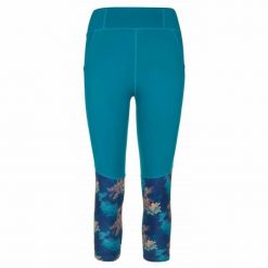Damskie legginsy fitness 3/4 Kilpi SOLAS-W. Czerwone legginsy damskie Kilpi, m, bez wzorów. Za 174.18 zł.