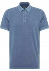 Męski T-Shirt Mustang Style Pablo PC Polo Insignia Blue 1016297 5230. Niebieskie koszulki polo męskie Mustang, l, bez wzorów, bez ramiączek. Za 99.99 zł.