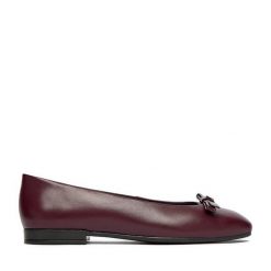 Baleriny MEXX. Czerwone baleriny damskie Mexx, bez wzorów, bez obcasa. Za 249.99 zł.