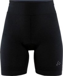 Damskie spodenki kompresyjne Craft fuseknit bike. Czarne szorty damskie Craft, bez wzorów, z materiału. Za 260.50 zł.