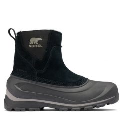 Śniegowce Sorel. Czarne buty zimowe męskie Sorel, bez zapięcia. Za 489.99 zł.