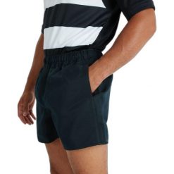 Szorty z poliestru Canterbury Professional. Czarne szorty męskie CANTERBURY, z dresówki, bez kołnierzyka. Za 221.50 zł.