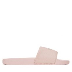 Japonki Calvin Klein Jeans. Czerwone klapki damskie Calvin Klein Jeans, bez wzorów, z jeansu, bez obcasa. Za 179.99 zł.