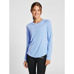 Damska koszulka z długim rękawem Hummel MT Vanja. Niebieskie t-shirty damskie HUMMEL, xs, bez wzorów, z tkaniny, bez kołnierzyka. W wyprzedaży za 159.00 zł.