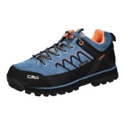 Damskie buty trekkingowe górskie ze skóry zamszowej VIBRAM CMP MOON LOW. Czarne obuwie trekkingowe damskie CMP. W wyprzedaży za 449.99 zł.