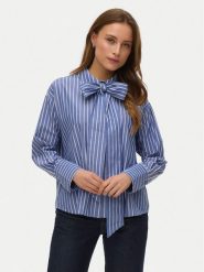 Vero Moda Koszula Islunn 10342449 Niebieski Regular Fit. Niebieskie koszule damskie Vero Moda, xs, bez wzorów, z bawełny, bez kołnierzyka, bez ramiączek. Za 179.99 zł.