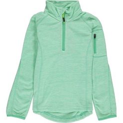 Koszulka polarowa w kolorze turkusowym. Niebieskie koszulki dziewczęce CMP Kids, bez wzorów, z materiału, bez ramiączek. W wyprzedaży za 67.95 zł.