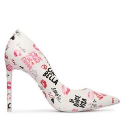 Szpilki Aldo. Białe szpilki Aldo, bez wzorów, bez obcasa. Za 379.99 zł.