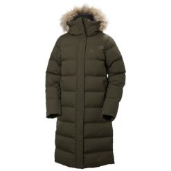 Parka dla kobiet Helly Hansen Aria. Zielone parki damskie Helly Hansen, na zimę, bez wzorów. W wyprzedaży za 1,275.50 zł.