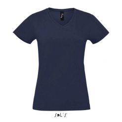 Koszulka damska Sol's Imperial V. Czarne t-shirty damskie SOL'S, s, bez wzorów, z materiału, bez kołnierzyka. Za 55.25 zł.
