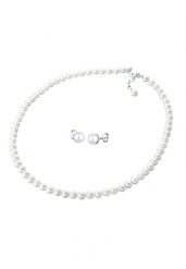 Elli Damski Elegancki Zestaw Kolczyki sztyfty z perłami muszlowymi i perły hodowlana słodkowodna w srebrze 925 Sterling Silver Zestawy 1 ct. Szare kolczyki damskie Elli, z perłą, srebrne, na sztyftcie. Za 263.99 zł.