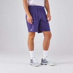 Spodenki tenisowe męskie Artengo Dry oddychające. Brązowe szorty męskie ARTENGO, bez wzorów, z materiału, sportowe. Za 69.99 zł.