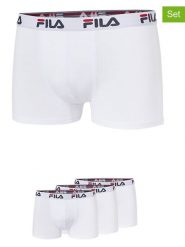 Fila Bokserki (3 pary) w kolorze białym rozmiar: L. Białe bokserki męskie Fila, bez wzorów. Za 65.99 zł.