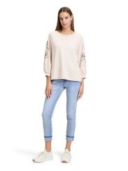Betty Barclay Bluza w kolorze kremowym rozmiar: 44. Brązowe bluzy bez kaptura damskie Betty Barclay. Za 84.99 zł.