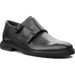 Półbuty STRELLSON - Alan 4010002447 Black 900. Czarne buty wizytowe męskie Strellson, z materiału, bez zapięcia. W wyprzedaży za 419.00 zł.