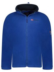 Geographical Norway Kurtka polarowa "Tamazonie" w kolorze niebieskim rozmiar: M. Niebieskie kurtki męskie Geographical Norway, m, bez wzorów, z materiału, bez kaptura. Za 100.99 zł.