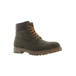 Trapery męskie LUMBERJACK RIVER. Brązowe buty zimowe męskie Lumberjack, z nubiku, bez zapięcia. Za 299.99 zł.