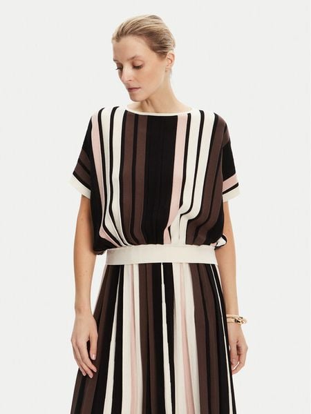 Weekend Max Mara Sweter Pegola 2525366101 Brązowy Regular Fit. Brązowe swetry klasyczne damskie Weekend Max Mara, s, z wiskozy, bez kołnierzyka. Za 639.99 zł.