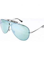 Ray Ban Okulary przeciwsłoneczne unisex w kolorze srebrnym rozmiar: 32. Szare okulary przeciwsłoneczne damskie Ray-Ban. Za 521.99 zł.
