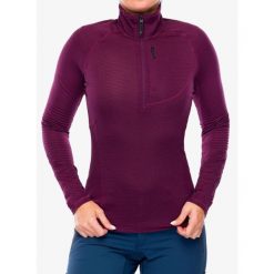 Bluza termoaktywna damska Black Diamond Coefficient LT Quarter Zip Pullover. Fioletowe bluzy bez kaptura damskie Black Diamond, xs. Za 371.99 zł.