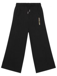 Calvin Klein Jeans Spodnie dresowe Glitter Aw IG0IG03097 Czarny Wide Leg. Czarne spodnie dziewczęce Calvin Klein Jeans, z bawełny. Za 289.99 zł.
