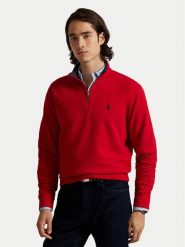 Polo Ralph Lauren Bluza 710812963039 Czerwony Regular Fit. Czerwone bluzy bez kaptura męskie Polo Ralph Lauren, m, z bawełny. Za 819.99 zł.