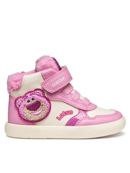 Geox Sneakersy B Gisli B561ME 0BCBH C8299 M Różowy. Czerwone buty sportowe dziewczęce Geox, bez wzorów, ze skóry, bez zapięcia. Za 179.99 zł.