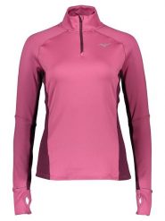Mizuno Koszulka "Warmalite" w kolorze różowym do biegania rozmiar: XL. Różowe bluzki sportowe damskie Mizuno, xl, bez wzorów, bez ramiączek. Za 109.78 zł.