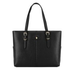 Torebka U.S. Polo Assn. Czarne torebki klasyczne damskie U.S. Polo Assn., bez wzorów, bez dodatków. Za 309.99 zł.