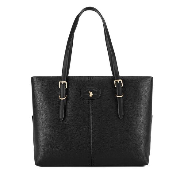 Torebka U.S. Polo Assn. Czarne torebki klasyczne damskie U.S. Polo Assn., bez wzorów, bez dodatków. Za 309.99 zł.