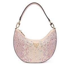 Torebka Guess. Czerwone torebki klasyczne damskie Guess, z aplikacjami, bez dodatków. Za 589.99 zł.