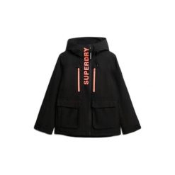 Damska kurtka narciarska Superdry Ultimate Freestyle. Czarne kurtki damskie Superdry., bez wzorów, bez kaptura, narciarskie. Za 1,135.35 zł.