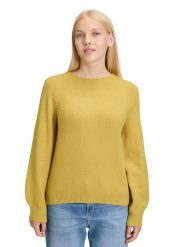 CARTOON Sweter w kolorze musztardowym rozmiar: 40. Żółte swetry klasyczne damskie Cartoon, bez kołnierzyka. Za 149.95 zł.