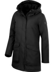 Westfjord Parka "Krafla" w kolorze czarnym rozmiar: XXL. Czarne parki damskie Westfjord, m, z aplikacjami, ze skóry. Za 294.28 zł.