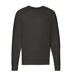Lekki Męski Sweter Raglanowy. Szare swetry męskie Fruit of the Loom, m, bez wzorów, bez kołnierzyka. Za 69.99 zł.
