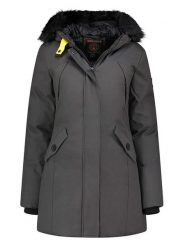 Geographical Norway Parka w kolorze antracytowym rozmiar: XXL. Czarne parki damskie Geographical Norway, xxl, bez wzorów. Za 241.56 zł.
