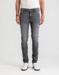 Męskie Spodnie Jeansowe Mustang Style Frisco Skinny Denim Black 1017118 4000 203. Czarne spodnie materiałowe męskie Mustang, bez wzorów, z denimu. Za 199.99 zł.