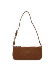 Tommy Jeans Torebka Tjw Must Suede Shoulder Bag AW0AW18454 Brązowy. Brązowe torebki klasyczne damskie Tommy Jeans, bez wzorów, z jeansu, bez dodatków. Za 529.99 zł.