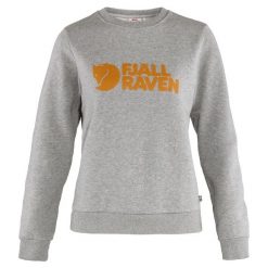 Bluza damska Fjallraven Logo Sweater. Czerwone bluzy bez kaptura damskie Fjällräven, l. Za 444.99 zł.