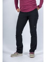 Maul Sport Spodnie softshellowe "Sissach" w kolorze czarnym rozmiar: 44. Czarne spodnie dresowe damskie Maul Sport, z materiału, outdoorowe. Za 260.99 zł.