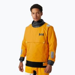 Kurtka żeglarska męska Helly Hansen Aegir Race Light Smock 2.0. Żółte kurtki męskie Helly Hansen, m, bez wzorów, sportowe, bez kaptura. Za 1,569.00 zł.