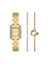 Michael Kors Zestaw zegarek i bransoletka Emery Set MK7510SET Złoty. Żółte bransoletki damskie Michael Kors, złote. Za 1,679.00 zł.