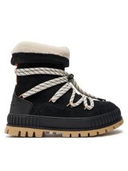 Palladium Trapery PALLASHOCK HIVER 94349-008-M Czarny. Czarne trapery damskie Palladium, z materiału, bez obcasa. Za 469.99 zł.