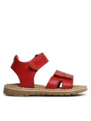 Primigi Sandały 3933033 M Czerwony. Czerwone sandały dziewczęce Primigi, ze skóry, bez zapięcia. Za 329.99 zł.