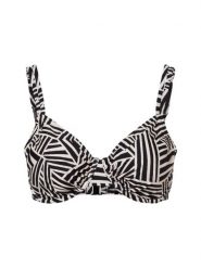 Lascana Góra od bikinigo Kobiety beżowy|czarny, 38D. Brązowe bikini damskie Lascana, bez wzorów. Za 119.95 zł.