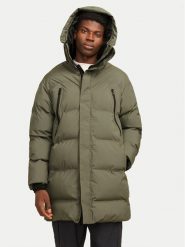Jack & Jones Płaszcz zimowy Alpha 12260481 Zielony Regular Fit. Zielone płaszcze męskie Jack & Jones, na zimę, m, bez wzorów, z syntetyku. Za 419.99 zł.